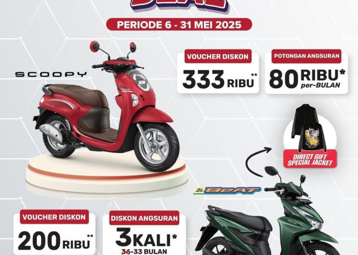 aMAYzing Deal, Program Spesial untuk Kamu yang Naksir Honda Scoopy dan Honda BeAT