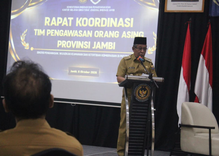 Rapat Timpora Tingkat Provinsi, Wagub Sani Minta Perketat Pengawasan Orang Asing, 