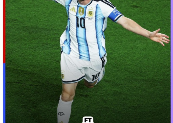 Argentina Sikat Aljazair 3-0, Lionel Messi Cetak Hattrick 
