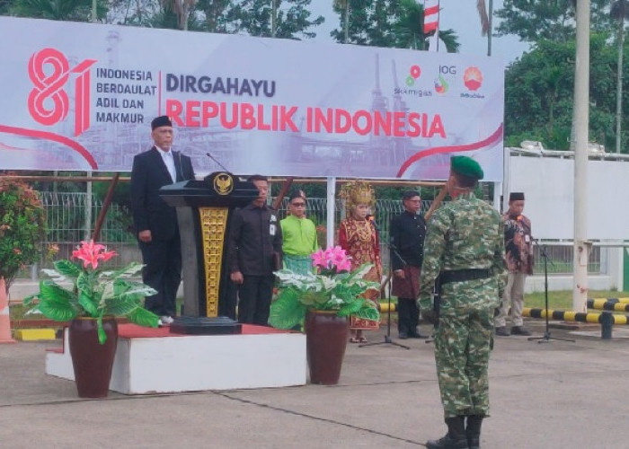 HUT RI ke-81: SKK Migas PetroChina Gelar Upacara di 2 Lokasi dan Meriahkan Karnaval Jambi