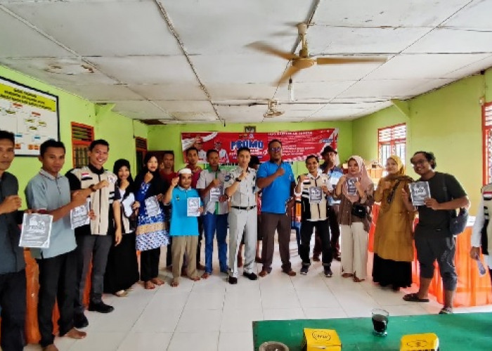 Jasa Raharja-Tim Samsat Merangin Infokan Promo Bebas Denda Pajak dan Sumbangan Wajib di Desa Sumber Agung