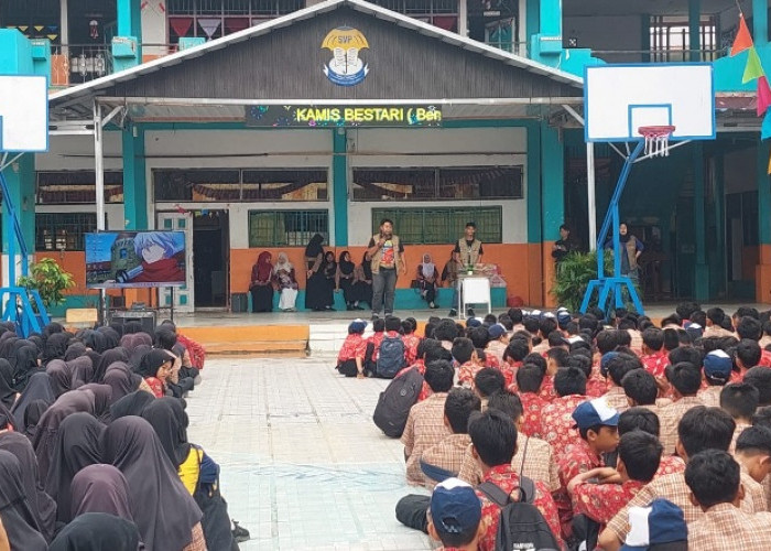 Jaga Kelestarian Mangrove, SKK Migas PetroChina Edukasi Siswa Siswi SMP N 1 Kuala Tungkal 