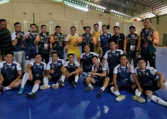 Tim Futsal Pornas Korpri Jambi Bekuk Kementrian PPPA 7 Gol Tanpa Balas di GOR Undip Semarang