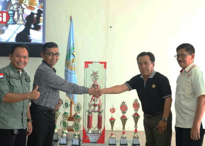 Turnamen Catur Bupati Kerinci Cup 1 2024 Usai Digelar, Percasi Juga Lantik Pengurus Baru