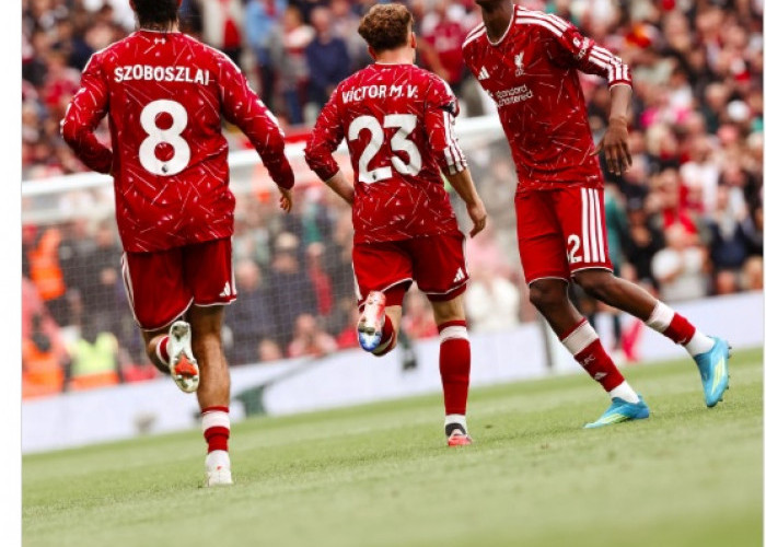 Liverpool Kembali Tertahan di Anfield Usai Bermain Imbang 2-2 Lawan Nottingham Forest
