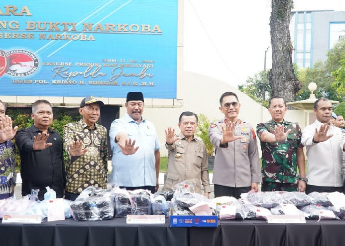 Gubernur Al Haris: Tidak Boleh Ada Ruang untuk Narkoba di Jambi