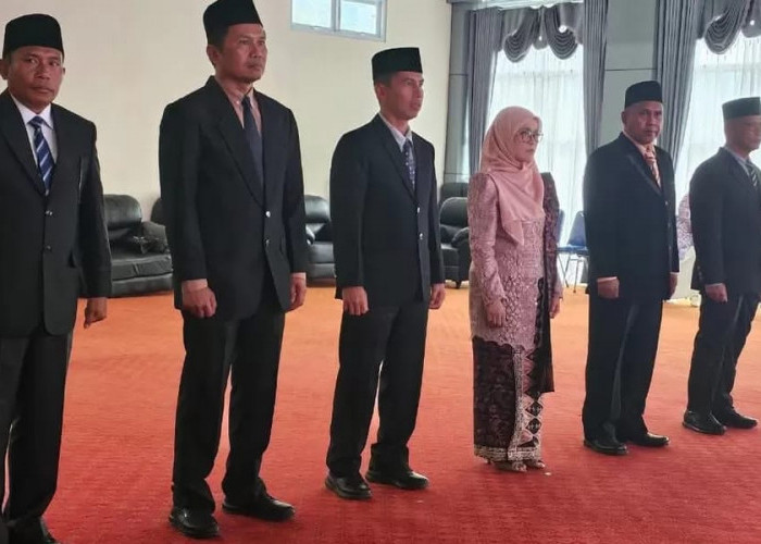 Isra Kamar Jadi Kadis Pendidikan, Ini 6 Kepala OPD yang Dilantik Bupati Monadi...
