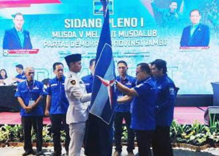 Pimpin Demokrat Jambi, Fauzi Ansori Terpilih Aklamasi