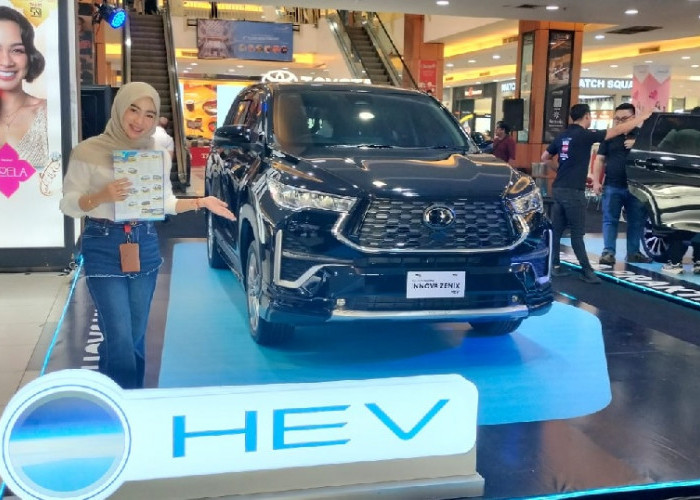 All New Innova Zenix Hybrid EV Jadi Daya Tarik Utama Toyota Space 2026 di Jamtos