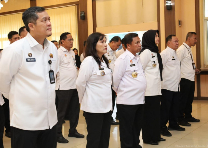 Kanwil Kemenkum Jambi Ikuti Apel Bersama Kementerian Koordinator Bidang Hukum, HAM, Imigrasi & Pemasyarakatan