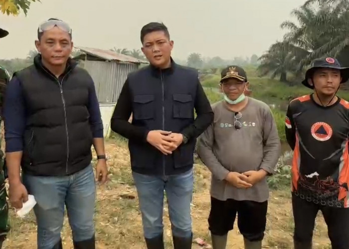 Ketua Hafiz Fattah Tinjau Langsung Karhutla Muaro Jambi : Pencegahan 2027 Harus Lebih Kuat