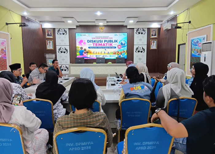 Peringati HAN 2026, DPMPPA dan Forum Puspa Jambi Gelar Diskusi “Sayang Anak, Lindungi & Bangun Masa Depan