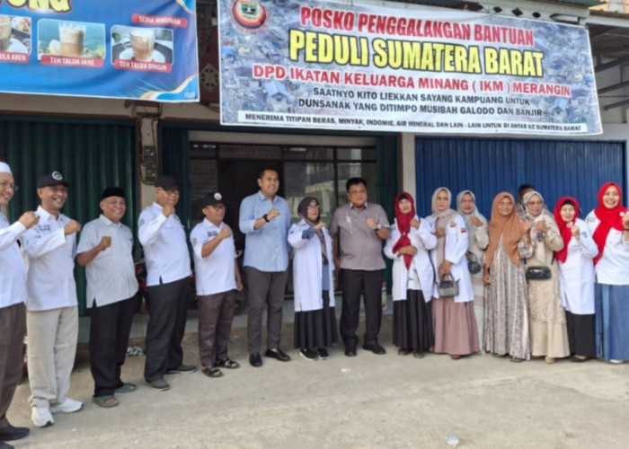 Dilepas Bupati M. Syukur, IKM Merangin Salurkan Bantuan Kemanusiaan untuk Sumbar