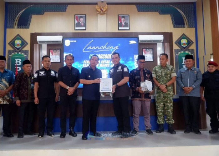 Bupati Muaro Jambi Luncurkan Barcode Kotak Amal