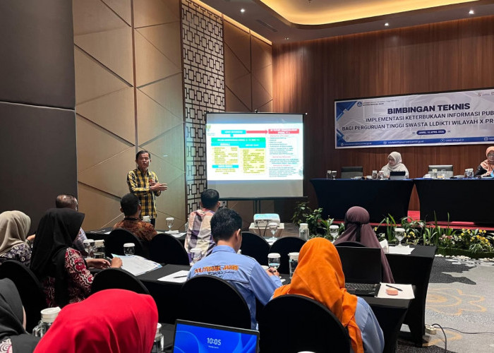 Gandeng KI Jambi, LLDIKTI Sosialisasikan Keterbukaan Informasi Publik Kepada Perguruan Tinggi Swasta 