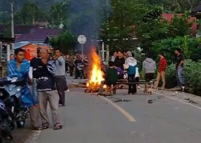 Sempat Blokir Jalan Nasional Kerinci-Bangko 