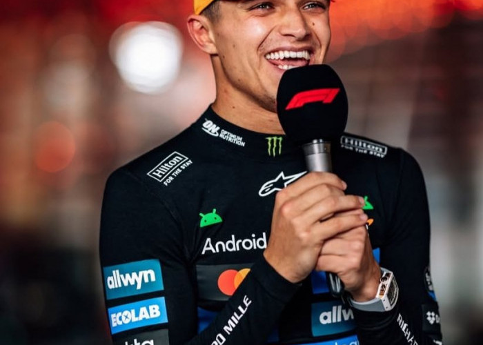 Finish Ketiga di GP Abu Dhabi, Lando Norris Juara Dunia Formula 1 2025