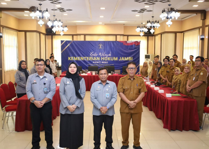 Persiapkan Penilaian, Kanwil Kemenkum Jambi Gelar Sosialisasi Penilaian IRH Tahun 2027 bagi Pemerintah Daerah