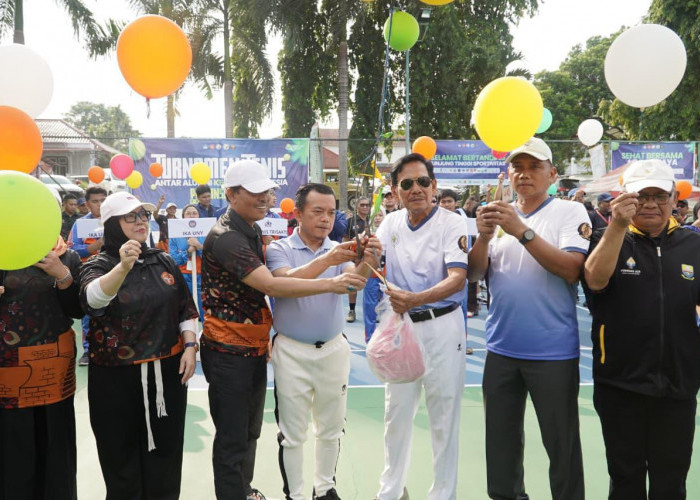 Gubernur Al Haris Buka Turnamen Tenis Antar Alumni Perguruan Tinggi ke-16 se-Indonesia di UNJA