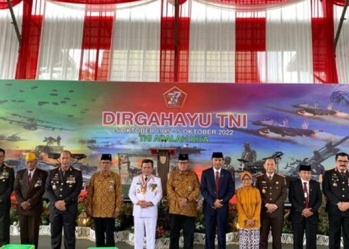 Hadiri Syukuran HUT TNI ke-77, Edi Puji Keberhasilan TNI 