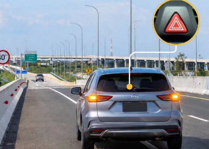 Jangan Asal Nyala, Pahami Aturan Penggunaan Lampu Hazard di Jalan Tol