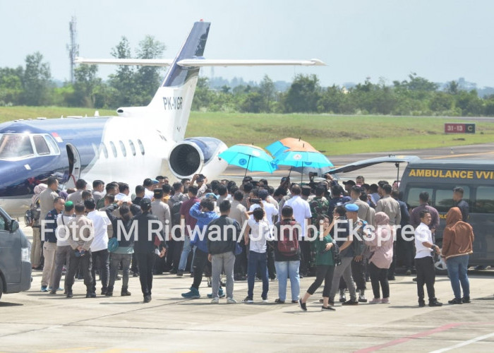 Ini Orang-orang yang Mendampingi dan Melepas Kapolda Jambi Terbang ke Jakarta