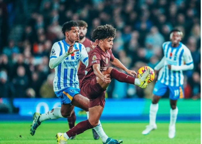 Poin Manchester City Tertinggal Jauh dari Liverpool Usai Dikalahkan  Brighton 1-2