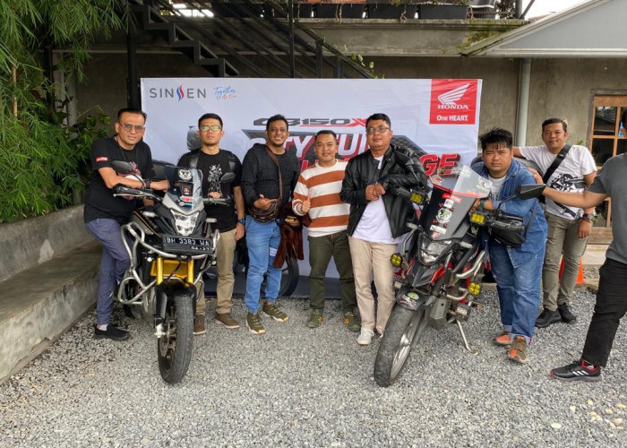 Gandeng Komunitas Motor Honda, Sinsen Gelar CB150X City Fun Challenge 