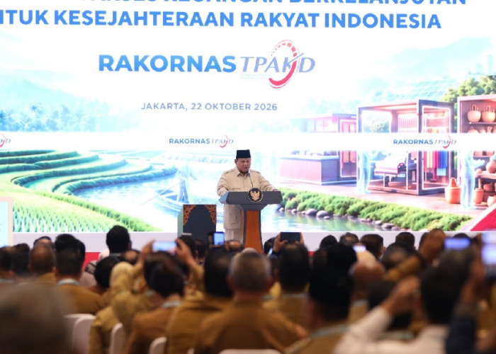 Hadiri Rakornas TPAKD 2026, Presiden Prabowo Puji Capaian Penyaluran Kredit Rakyat