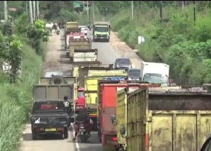 Macet Parah dari Arah Simpang Rimbo Hingga Tanjung Lumut, Ini Penyebabnya