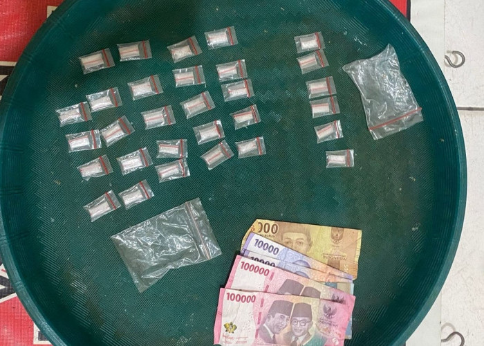 Polres Tanjab Barat Tangkap Pengedar Narkoba Jaringan Lapas, 30 Paket Sabu Turut Diamankan