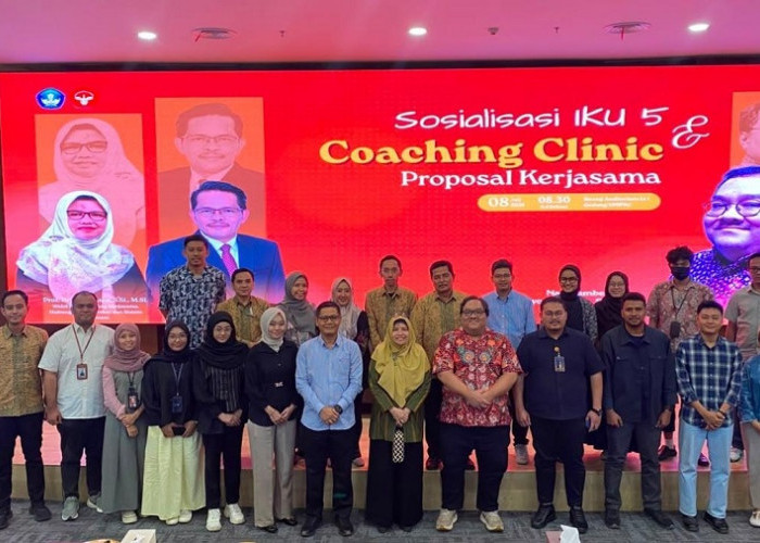 UNJA Perkuat Implementasi IKU 5, Coaching Clinic Dorong Kerja Sama Berdampak Nyata
