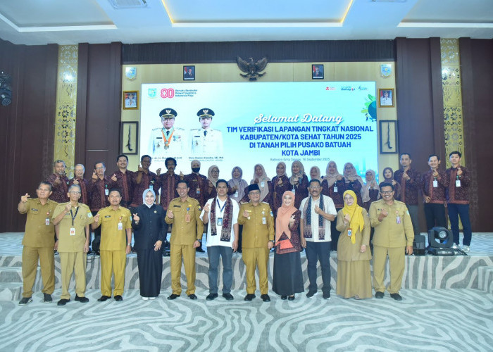 Kota Jambi Jalani Verifikasi Nasional KKS 2025, Wali Kota Maulana Paparkan Bukti Konsistensi Menuju Kota Sehat
