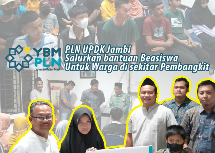 PLN Salurkan Beasiswa untuk Warga di Sekitar Pembangkit