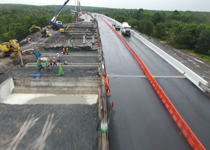 Berikut Progres Pembangunan Jalan Tol Trans Sumatera di Provinsi Jambi