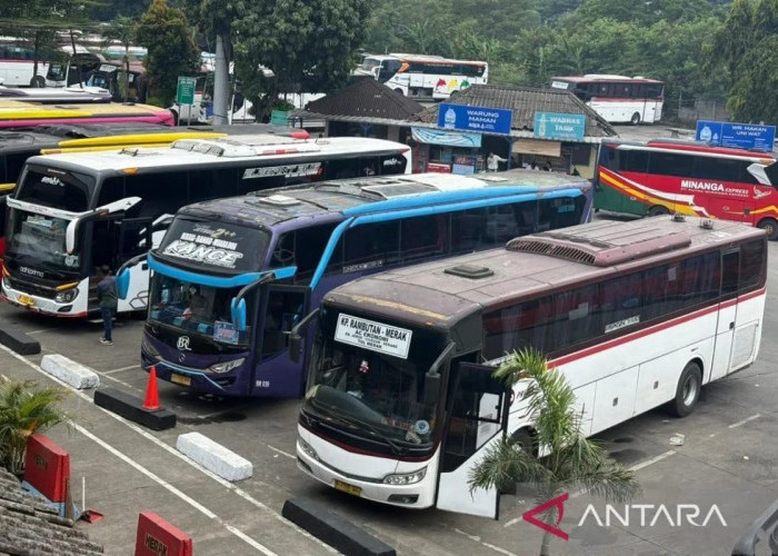 Tujuan Pemudik Terminal Kampung Rambutan Yogyakarta-Palembang 