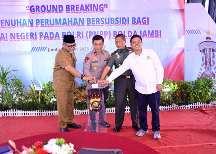 Polda Jambi - REI Sepakati Pembangunan Rumah Subsidi Untuk PNS Polri