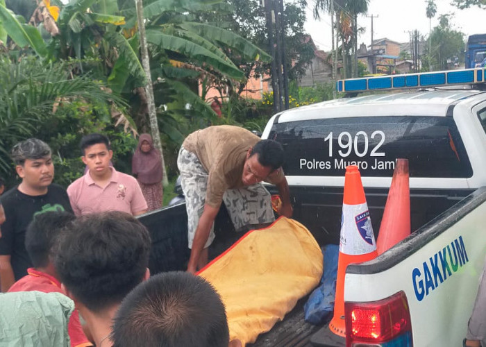 Pemotor Tewas Ditabrak Truk Sawit Ugal-ugalan di Jalan Jambi–Sengeti