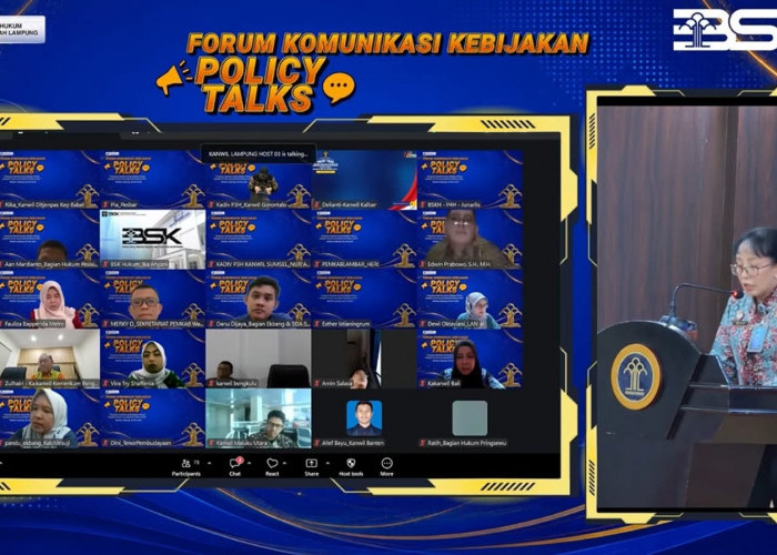 Kanwil Kemenkum Jambi Ikuti Policy Talks 2026 Lampung tentang Kebijakan Hukum Berbasis Bukti