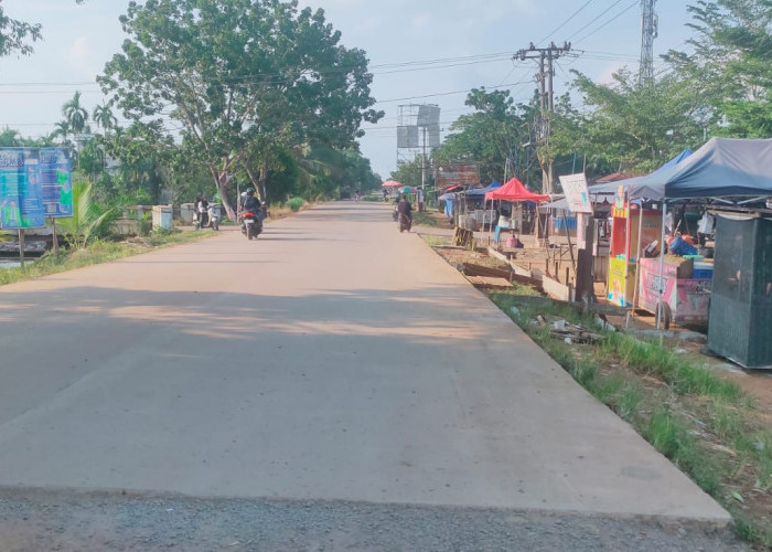 SKK Migas-PetroChina Cor Beton Jalan Simpang 4 Blok D – Mendahara: Akses Transportasi Makin Lancar