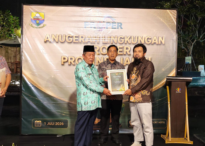 Wagub Sani Serahkan Anugerah Lingkungan PROPER Provinsi Jambi, PT. Pertamina Patra Niaga Borong Dua PROPER