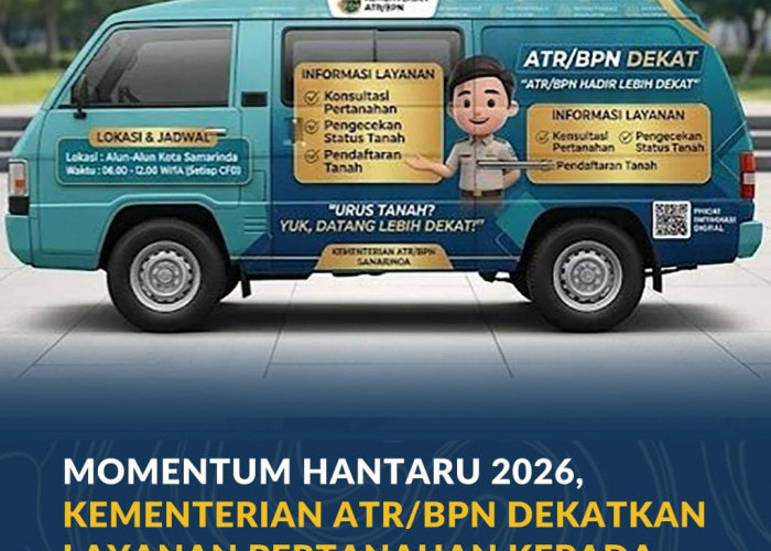 Momentum HANTARU 2026, Kementerian ATR/BPN Dekatkan Layanan Pertanahan kepada Masyarakat