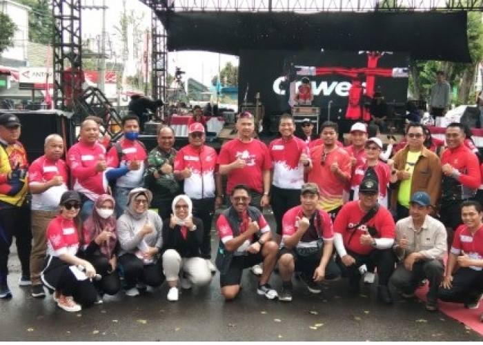 SKK Migas PetroChina Dukung Acara Fun Bike Jambi dalam Perayaan Semangat Hari Kemerdekaan