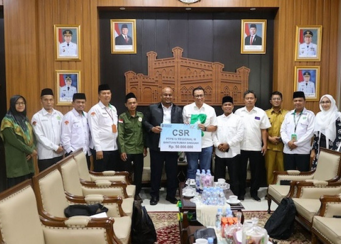PTPN IV Palmco Salurkan Bantuan Pembangunan Rumah Singgah Kesehatan Siak