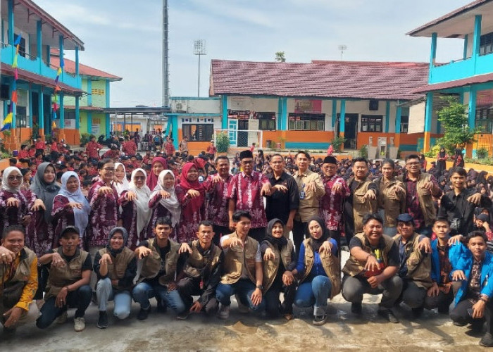 Edukasi Pelestarian Mangrove di Dunia Pendidikan, SKK Migas PetroChina Gelar Kegiatan di SMPN 1 Kualatungkal