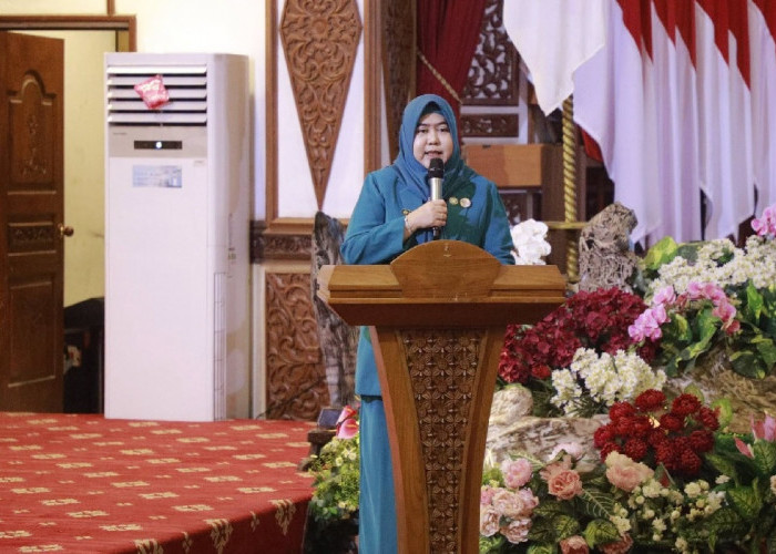 Hj. Fadhilah Sadat Paparkan Capaian PKK Tanjab Barat dan Keberhasilan Tekan Stunting hingga 7 Persen
