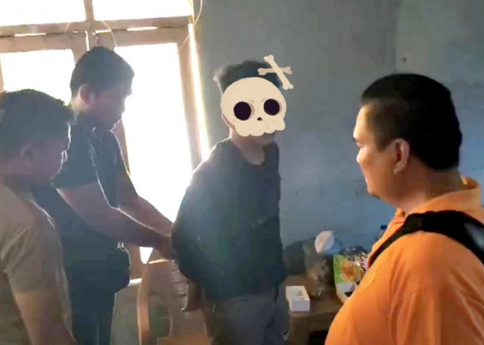 Sembunyi di Kebun Sawit, Satresnarkoba Polres Tanjab Barat Tangkap Dua DPO Narkoba