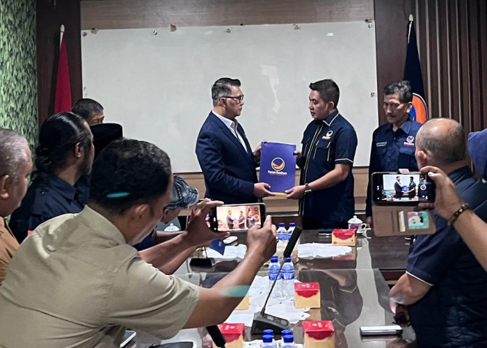 Pimpin NasDem Sarolangun, Harta Saputra Siap Besarkan Partai