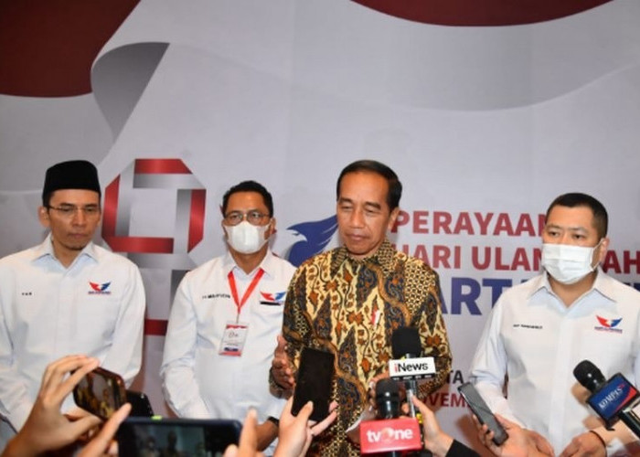 Prediksi Partai Perindo Bakal Jadi Partai Besar, Jokowi Puji Keampuhan Mars Perindo: Masif & Berpengaruh