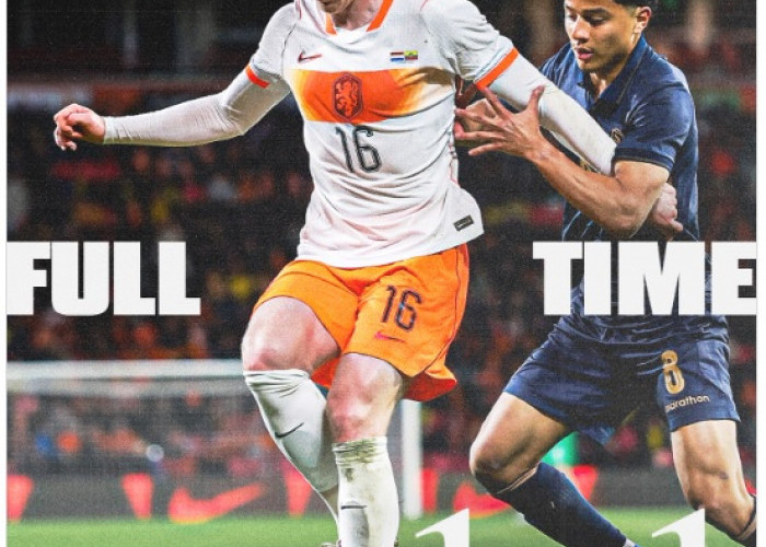 Sempat Unggul, Belanda Ditambang Imbang Ekuador 1-1